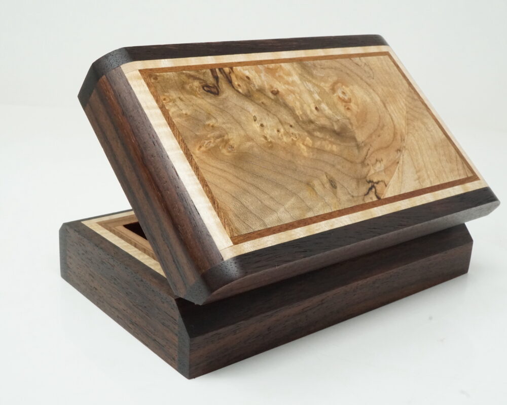 Maple Burl Top with Indian Rosewood Sides